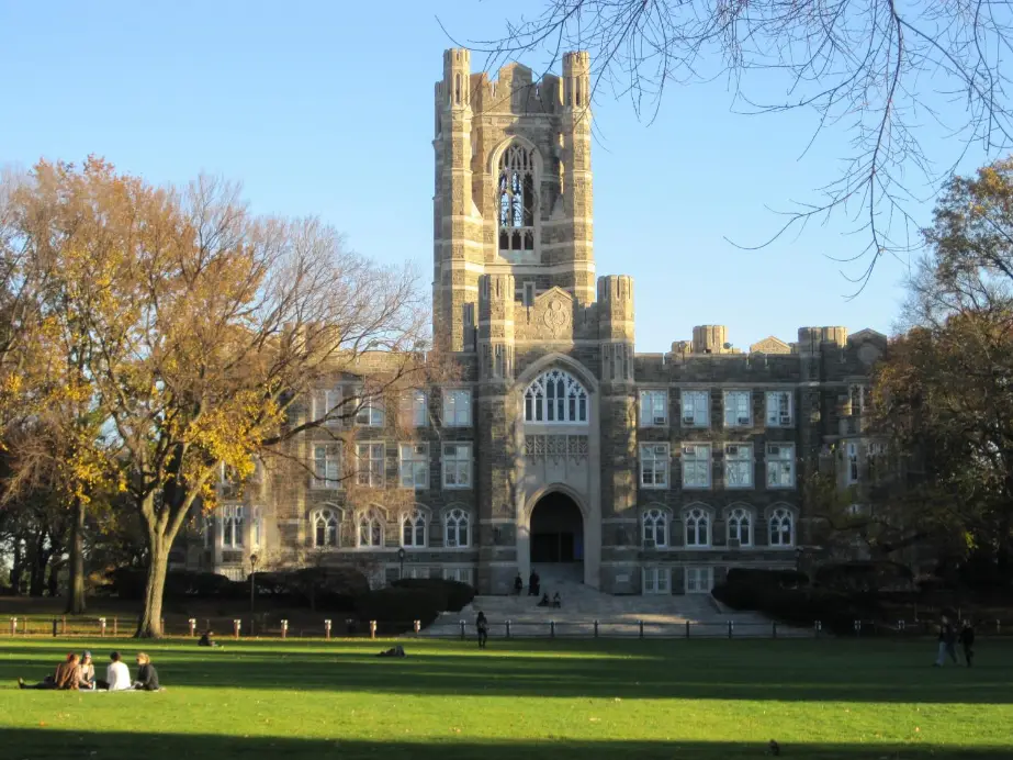 College-era Carlos: Fordham University, graduation or campus