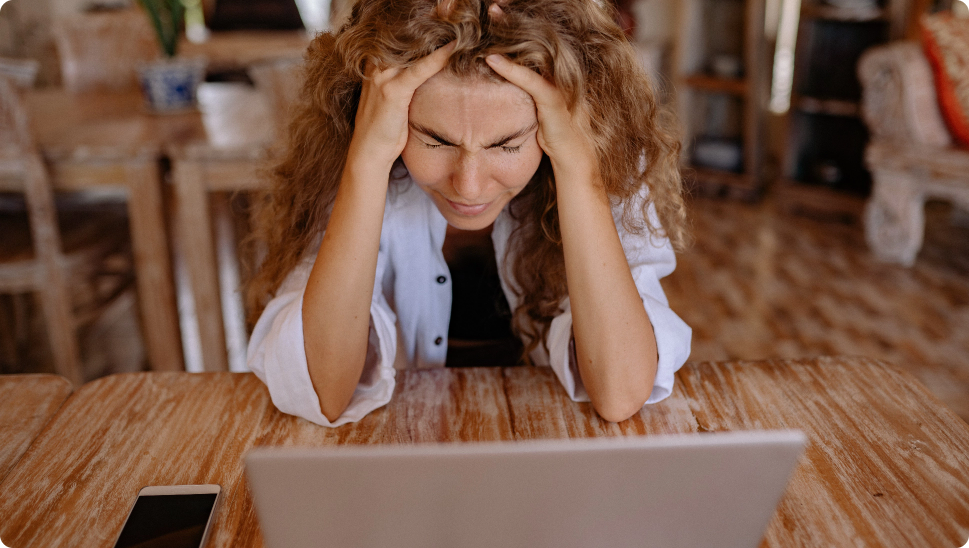 Woman frustrated by lack of clear documentation