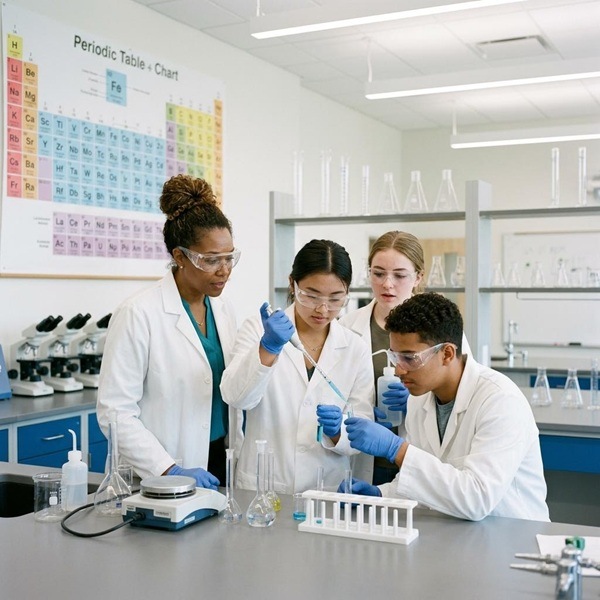 IMG_WP_SCH_SchoolLab_1x1_v02 Students working in a school lab